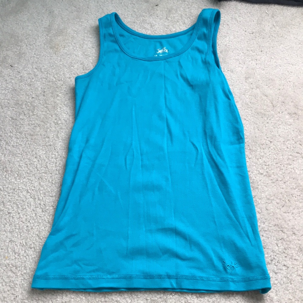 Blue tank top